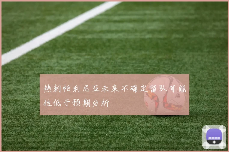 热刺帕利尼亚未来不确定留队可能性低于预期分析