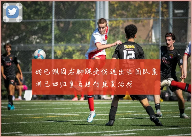 姆巴佩因右脚踝受伤退出法国队集训已回归皇马进行康复治疗